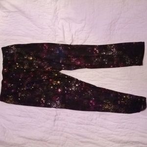space print leggings